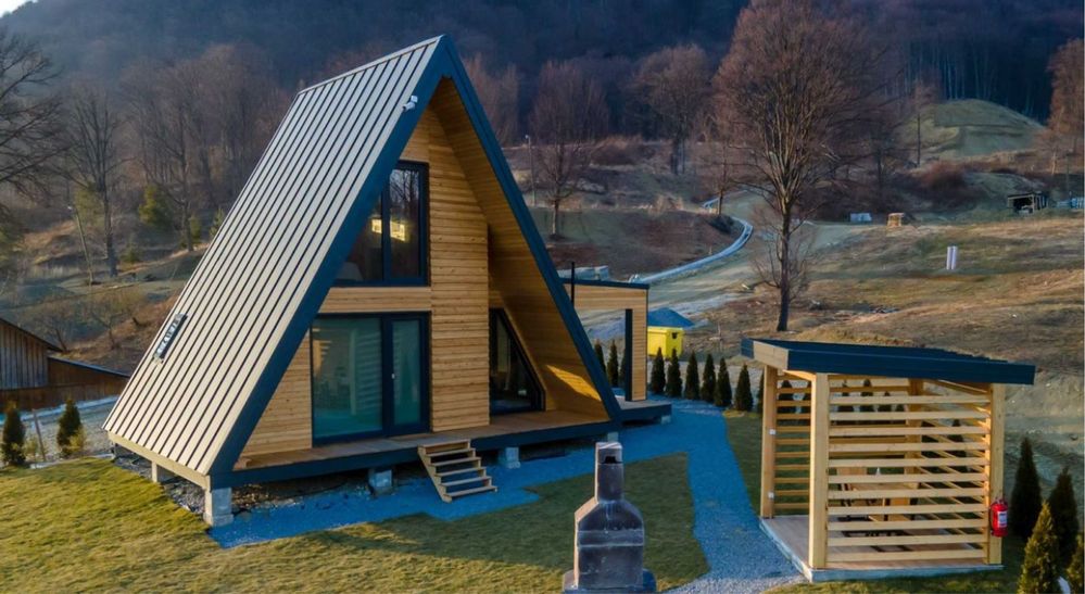 Cabane tip casa sau Aframe la cheie acceptam variante auto