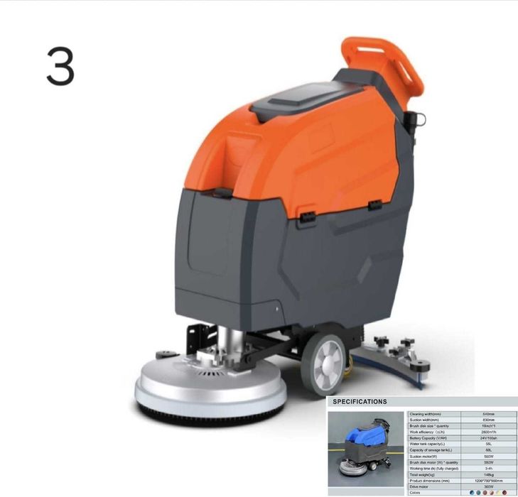 Masina de curatat pardoseli industriala