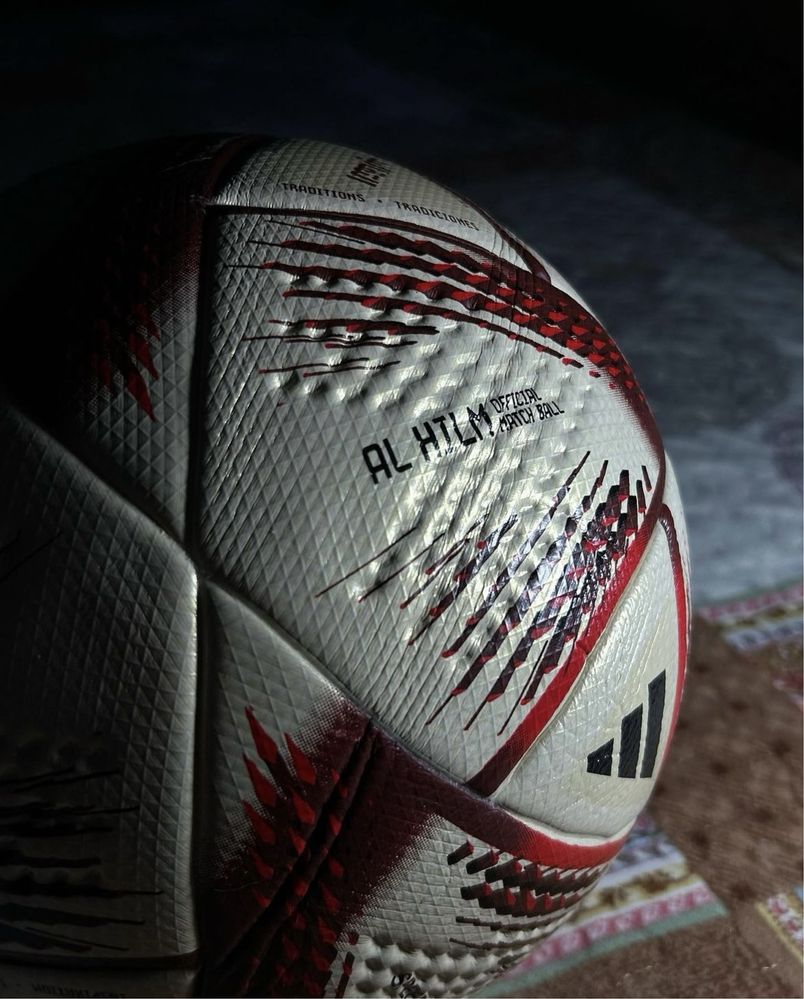Футбольный мяч Adidas AL-HILM Speedshell Qatar world cup 2022