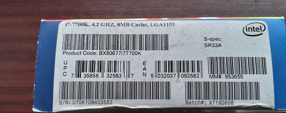 Sistem i7-7700k [intreg sau pe componente]