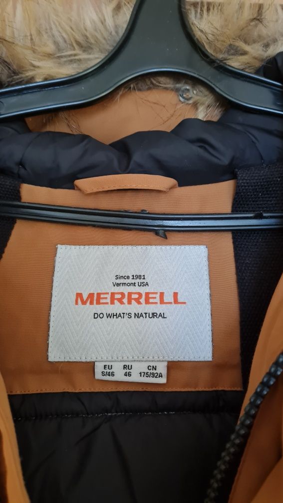 Мужская зимняя куртка Merrell в отличном сост *