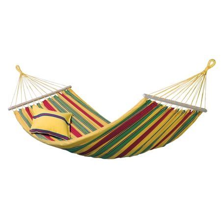 Hamac cu bare de lemn (210x120cm)