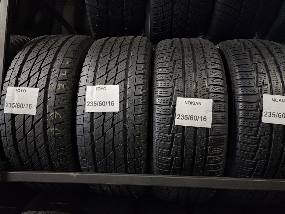 Anvelope 235 60 16 iarna Nokian și Toyo.