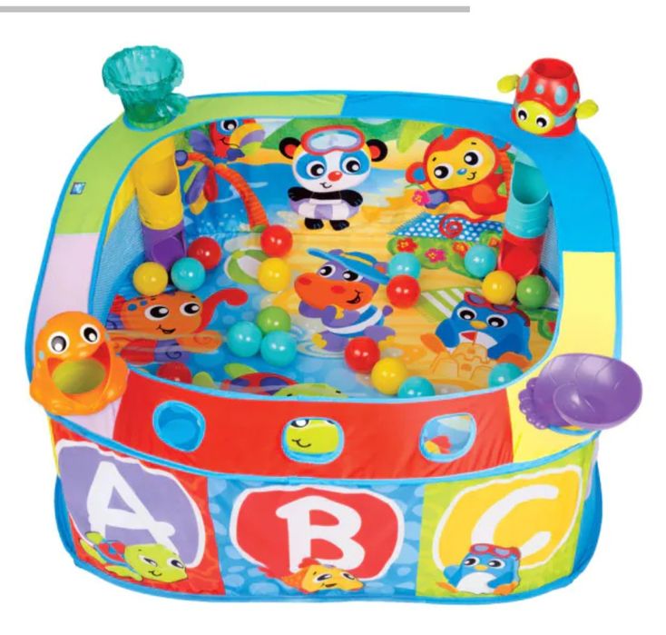 Бебешко басейнче за игра с топки +200 топки допълнително