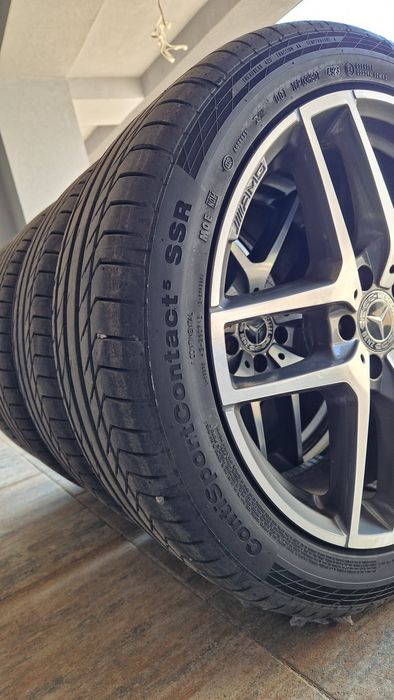 AMG Jante 19" + anvelope RunFlat Mercedes  GLA, GLB, GLC, GLE, EQA