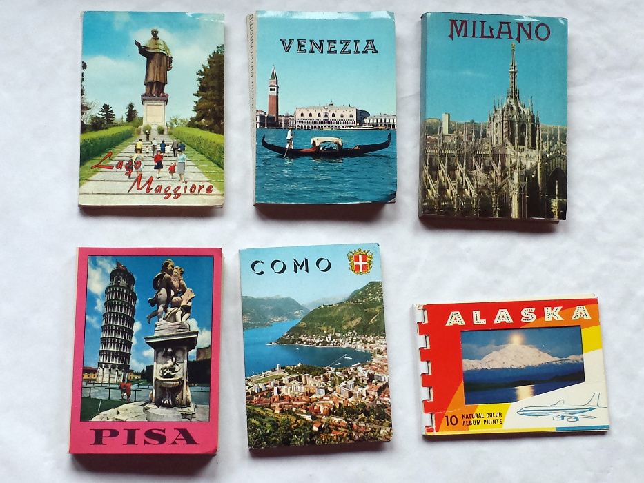 Vederi/carti postale/ilustrate, necirculate, toata lumea, anii 60-80