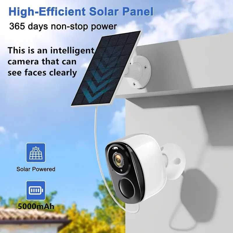Соларна wifi камера с батерия - solar battery wifi camera BW4