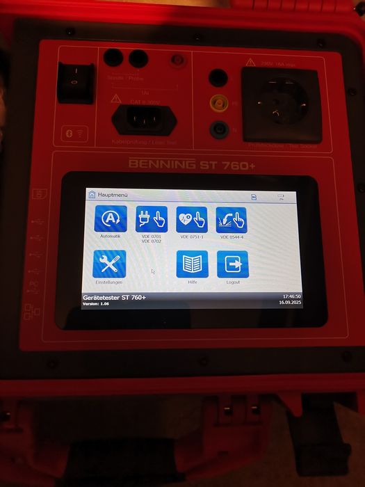 Benning st 760+ tester aparate electrice