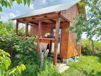 Cabana lemn + sistem fotovoltaic