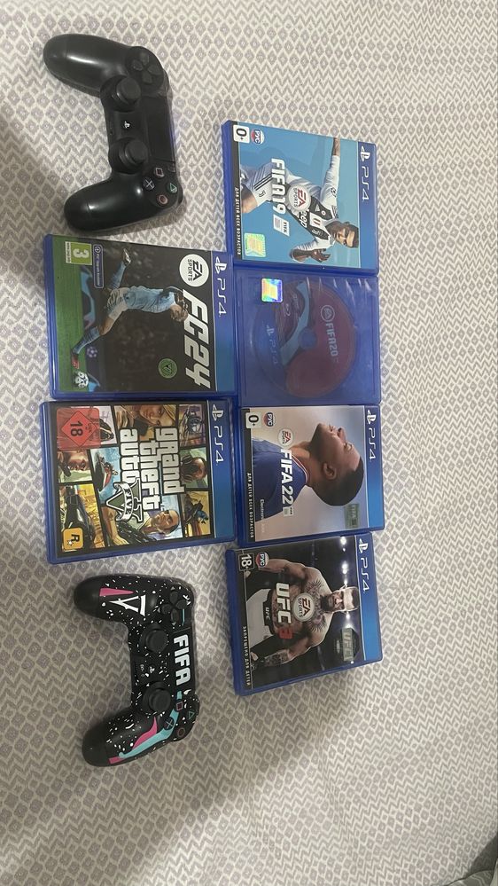ps 4 слим с дисками память 1 тб