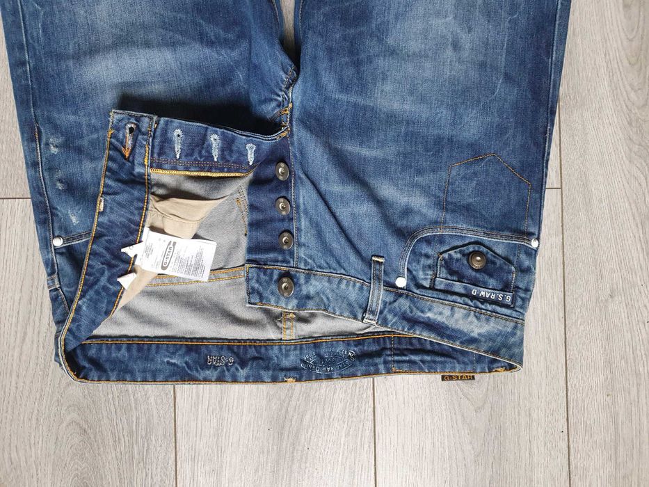 Blugi G-STAR RAW "Morris Low Straight" - Marime W33 L32 (Talie 90 cm)
