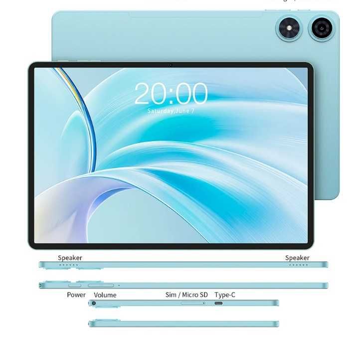 Таблет TECLAST-2025  андроид 15. Rom 128 GB. Ram 8 + 12 ГБ. 11 инча.