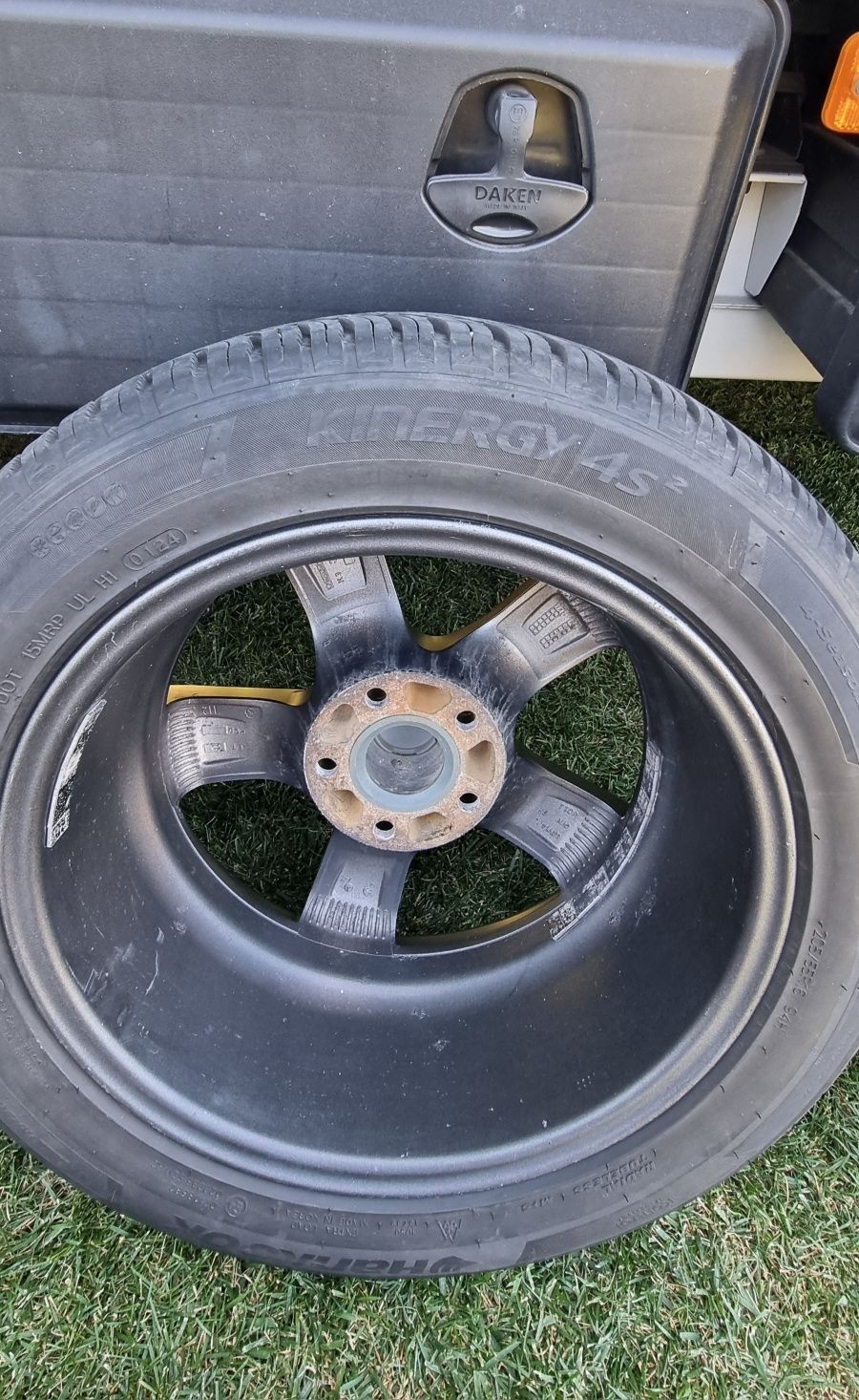 Джанти DEZENT 16" 5х112 с гуми HANKOOK