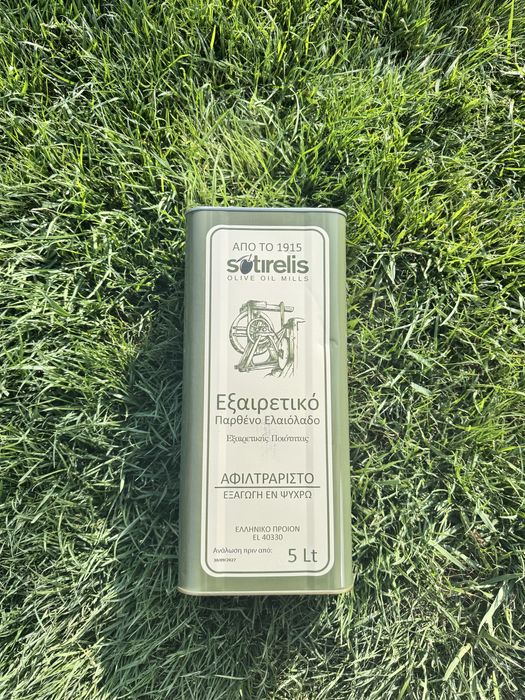 Ulei de măsline autentic grecesc 5L – nefiltrat