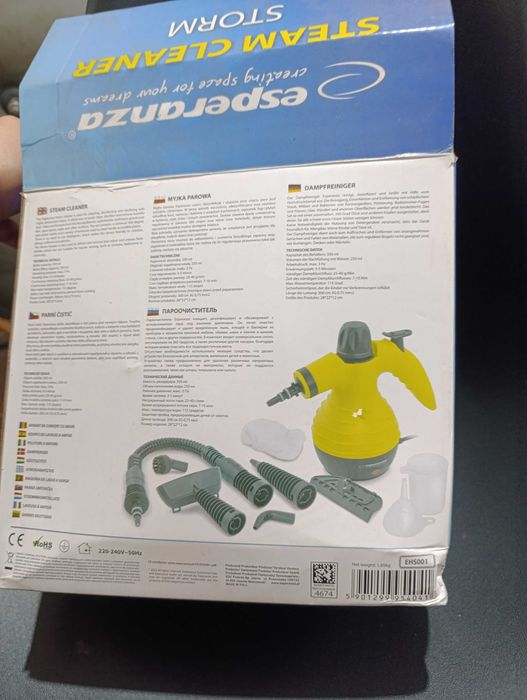 Masina de curatat cu abur, Esperanza, EHS001, STORM