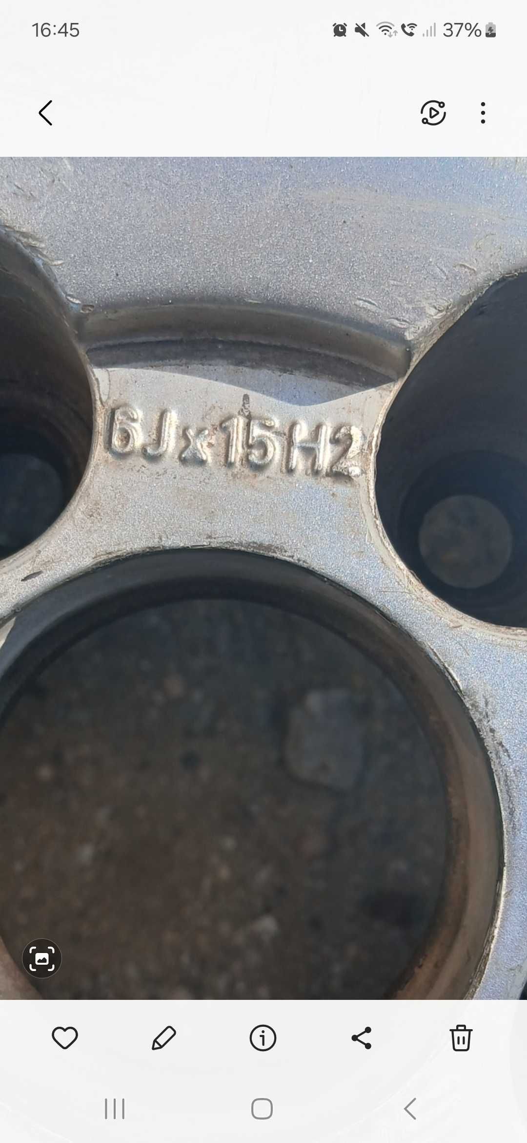 Vand roti opel R15