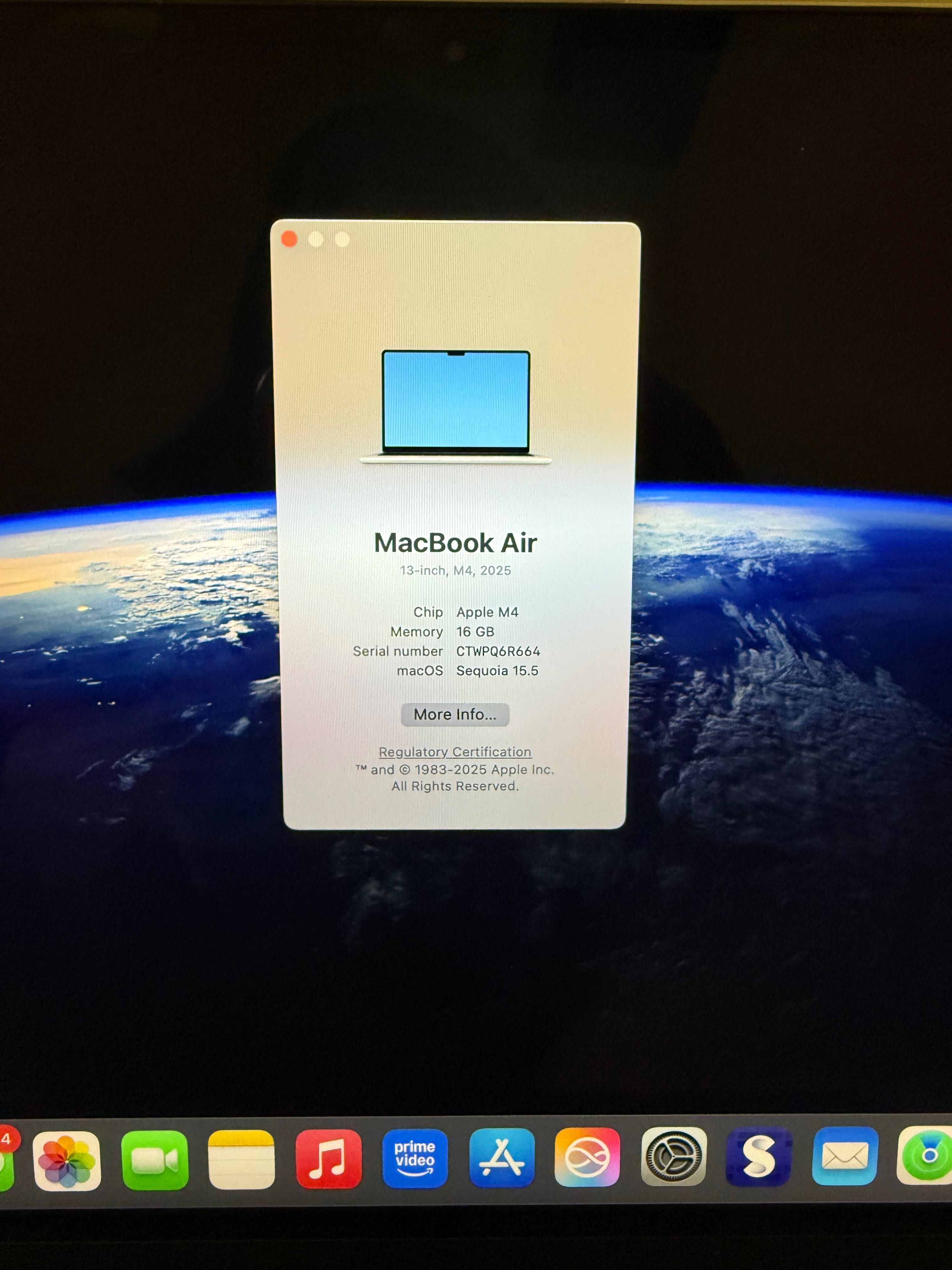 MacBook Air 13-inch, M4, 2025 Sky blue