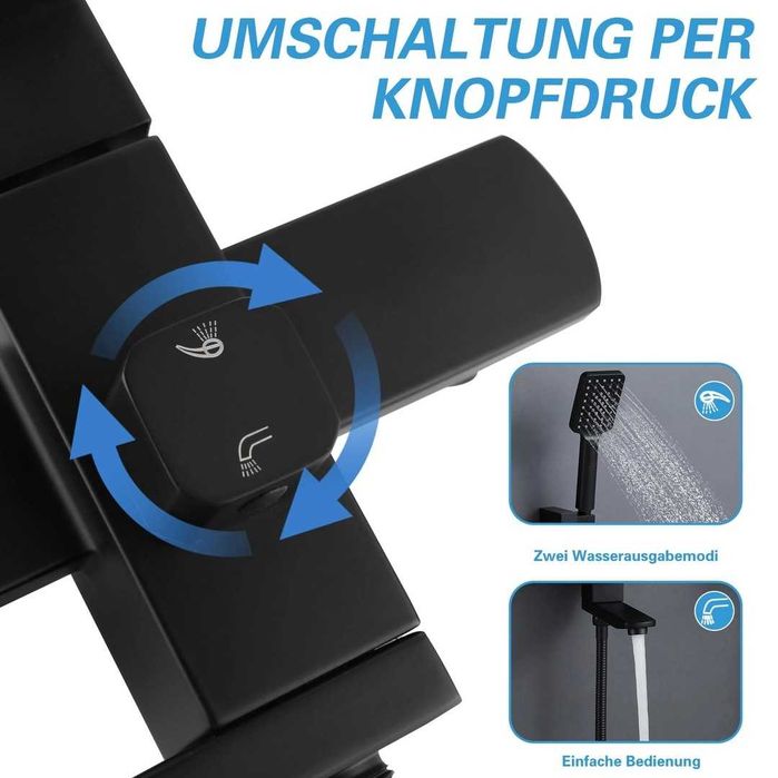 Baterie cadă LIWEIKE neagră