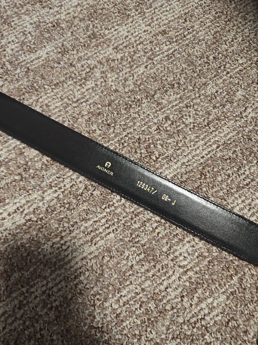 Curea de piele Aigner bărbați