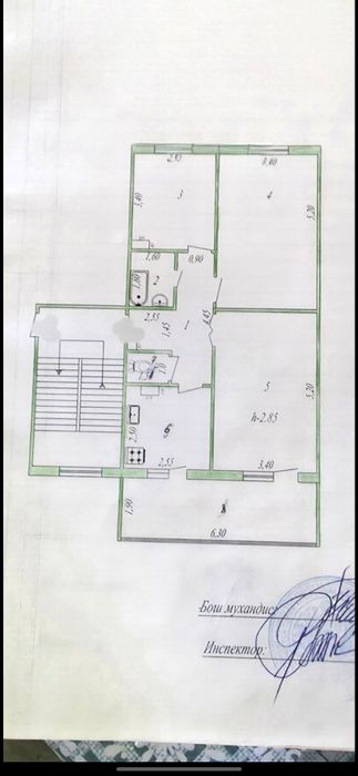 Продаётся 3х комнатнач квартира на ойдине