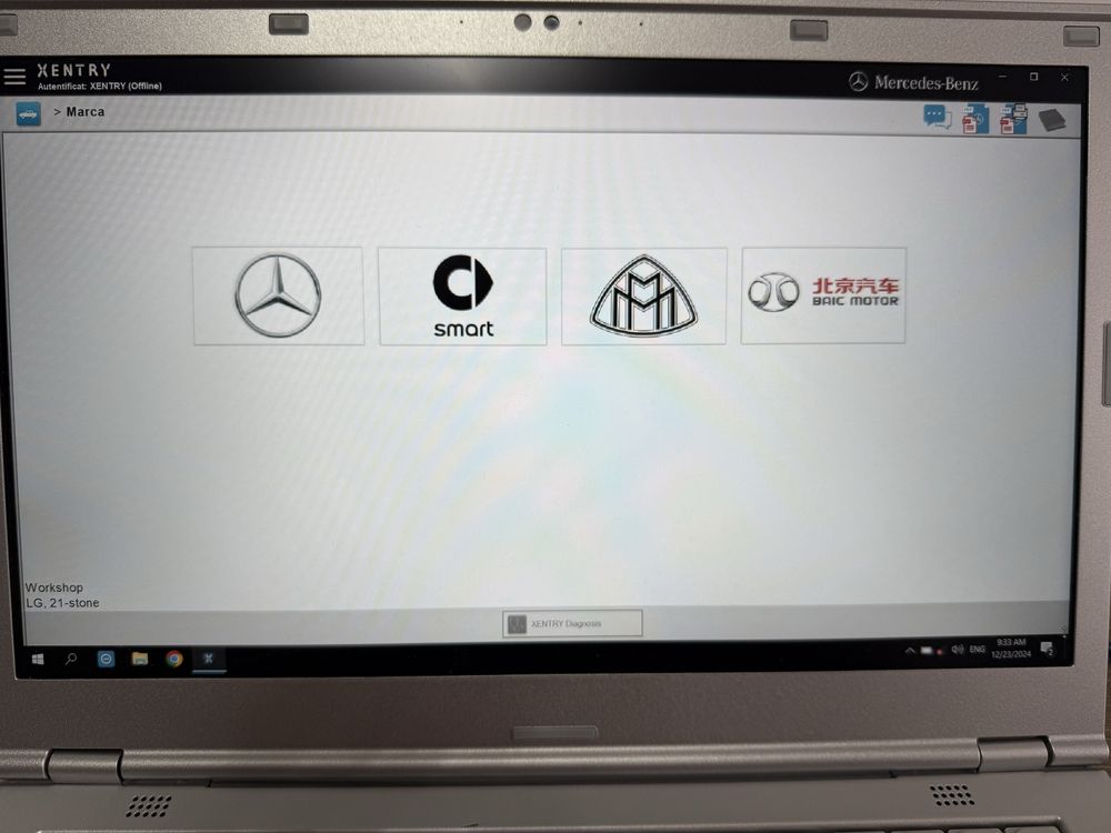 Tester/Diagnoza MERCEDES Xentry/Das Passthru la fel ca C3/C4/C5/C6