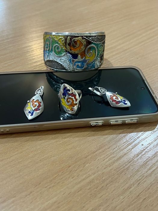 Серебро ручной работы