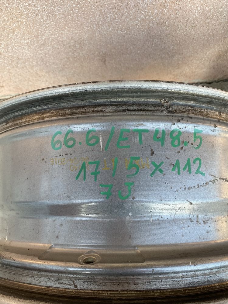 4бр лети джанти 17цола/5x112/66.6ц.отв/ет48.5/7J/за Mercedes/Мерцедес/