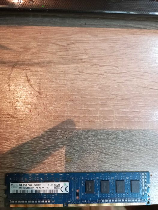 Ram desktop 1x4gb DDR3, 1600 UDIMM PC3L-12800U Hynix