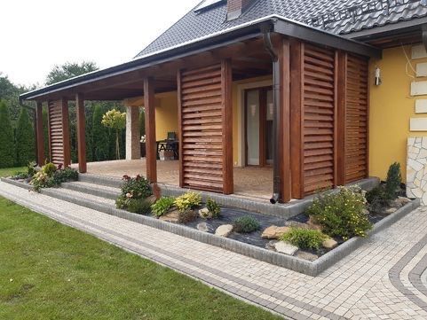 Terase din lemn moderne foișoare de grădina pergole