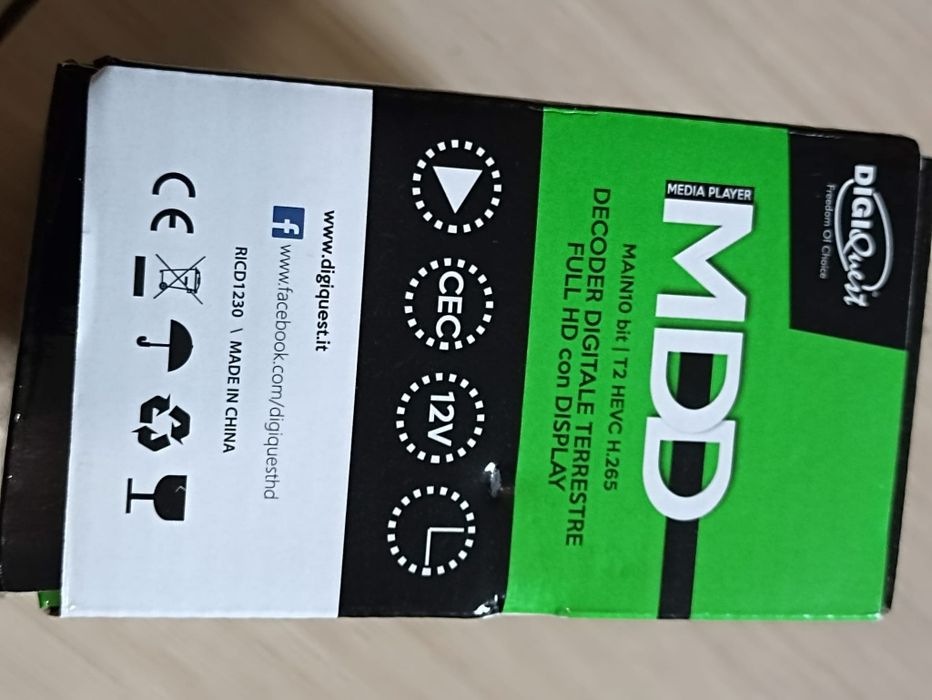 Tuner dvb t terestrial Receptor terestru digital Full HD