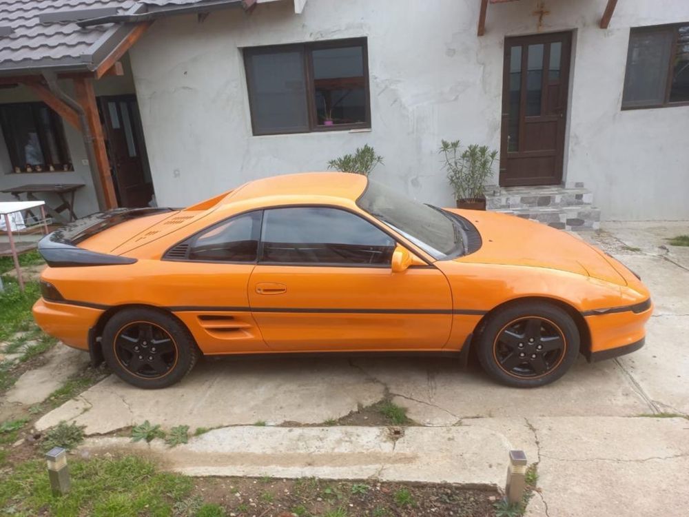 Toyota MR 2, Fabricat 1992 ,170 cp, Portocaliu