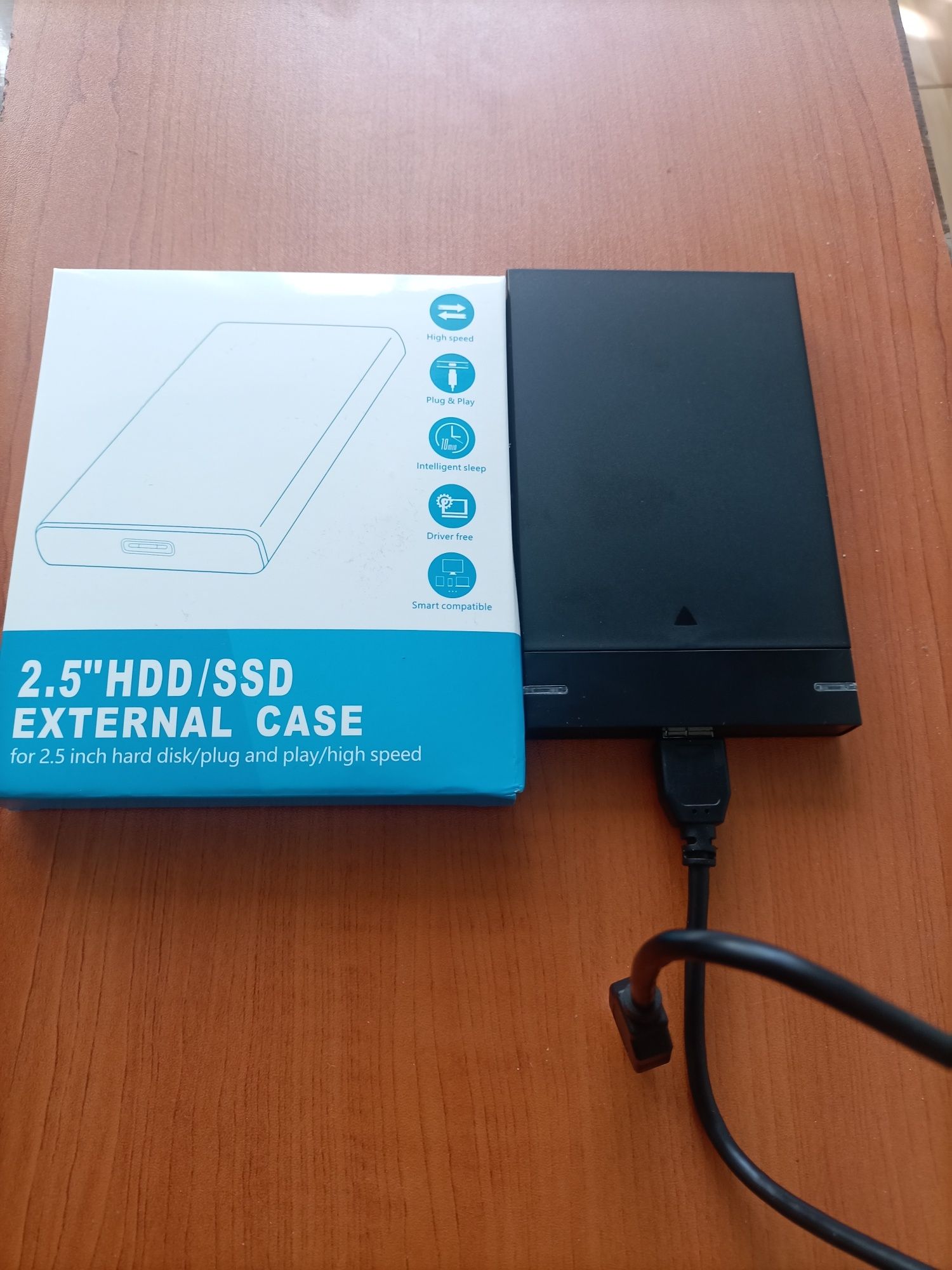 Чисто нова USB 3.0 кутия за SATA SSD/HDD