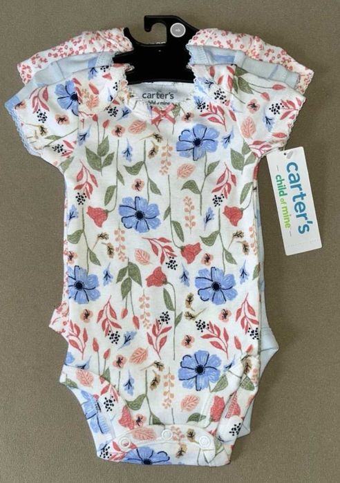 Продам Carter's.Новые. Р от 3 до 6 м, от 6 до 9 м. Комплект из 3 штук.