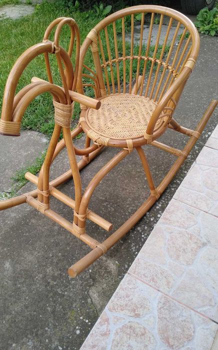 Balansoar bambus pentru copii