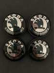 Set capace capac janta aliaj Skoda Verde 55,5 mm Octavia Fabia Rapid