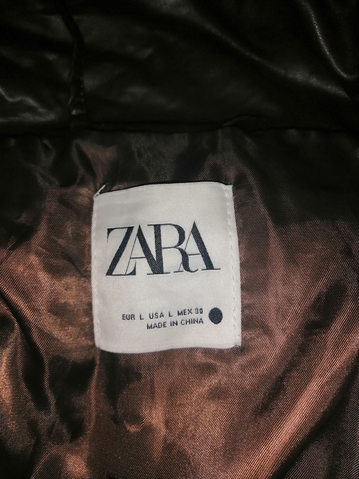 Кафяво яке и яке/риза Zara