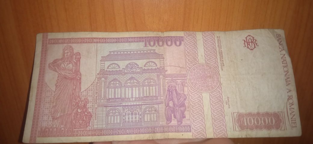 Vand bancnote de 10.000 lei cu Nicolae Iorga 1871-1940 Romanesti