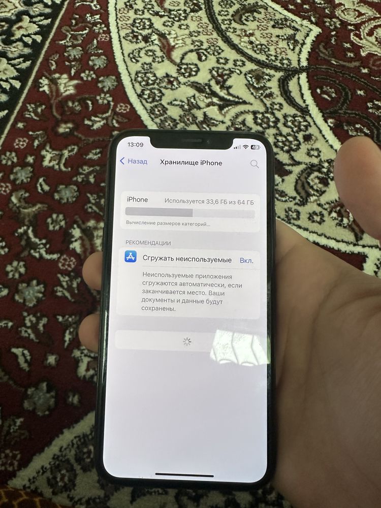 Iphone X sotiladi 64tali