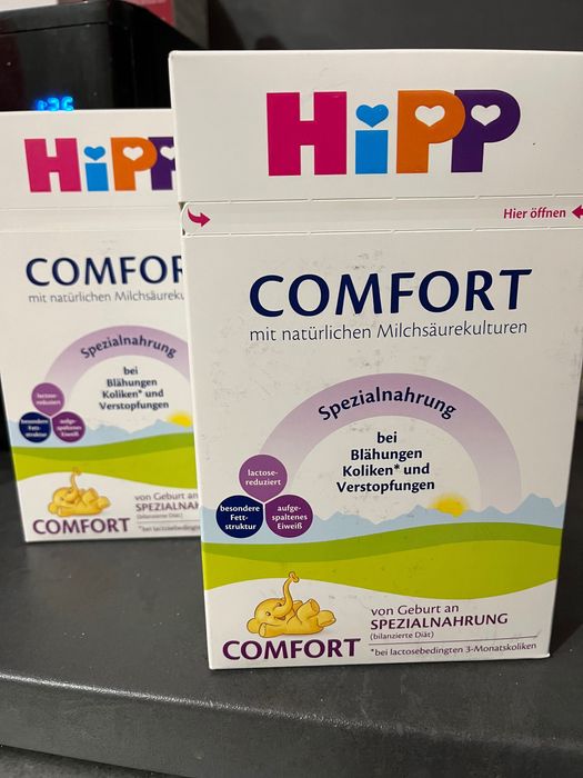 HiPP Comfort Адаптирано мляко при колики и запек 600 г