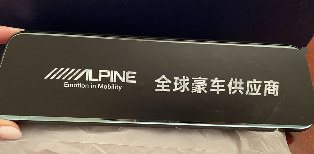 Продается новый видео регистратор Alpine DRM-M10