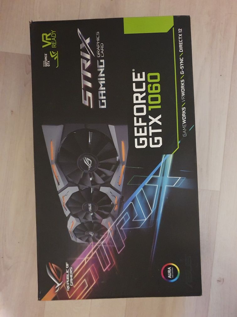 Видеокарта Asus GeForce GTX 1060 STRIX OC