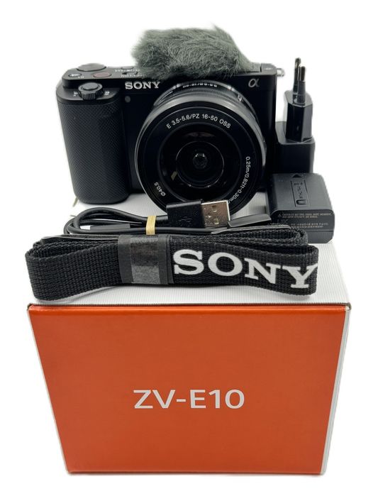 Sony ZV E10 16:50 mm год гарантия (доставка по городу)