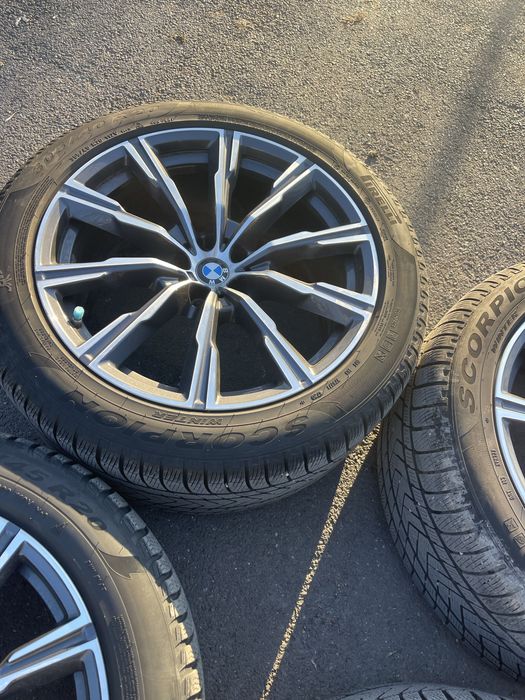 Roti BMW Originale X5 X6 X7 R20 gume IARNA Run-Flat ca noi 2023 / 33