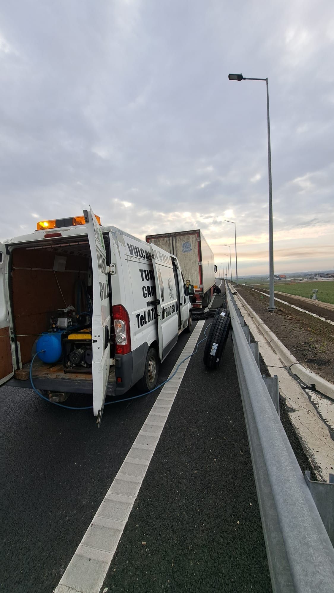 Vand vulcanizare mobila