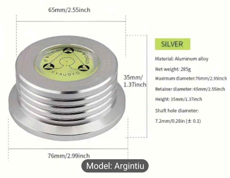 Stabilizator universal LP discuri Pick up