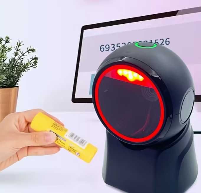 Настолен баркод четец чисто нов