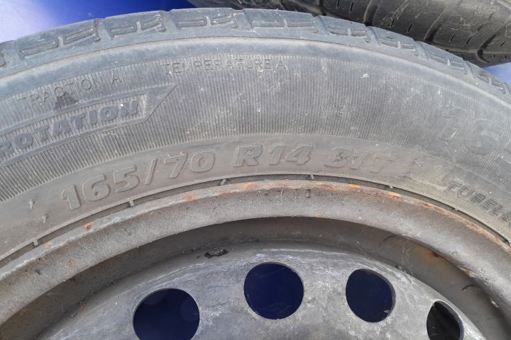 Jante tabla 14 - set 165/70 R14 Volkswagen VW Up 1 [2011 - 2020] Hatc