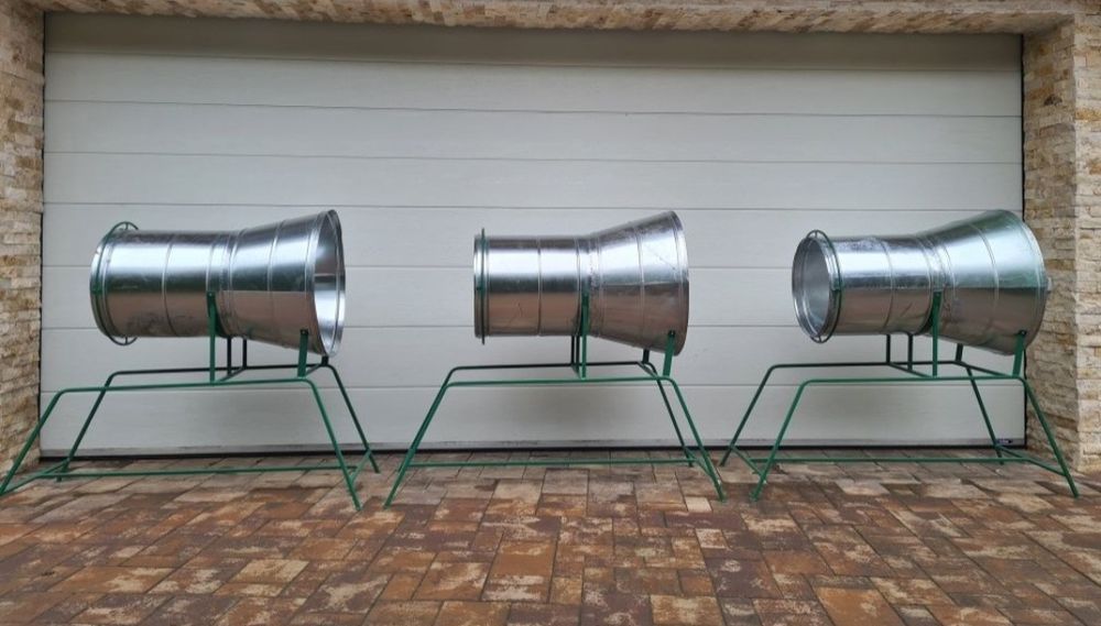 Tulumbe pentru împachetarea brazilor