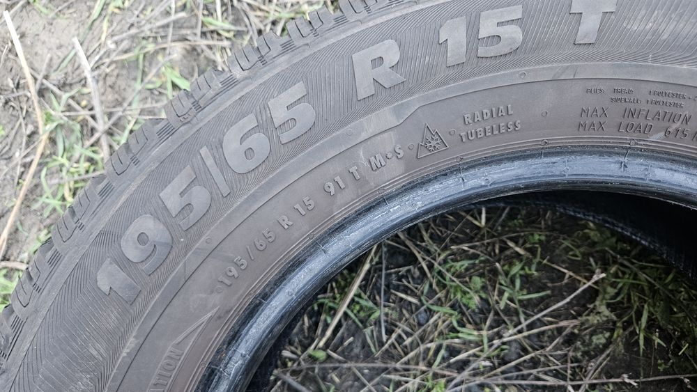 2бр гуми 195 65 15 семперит