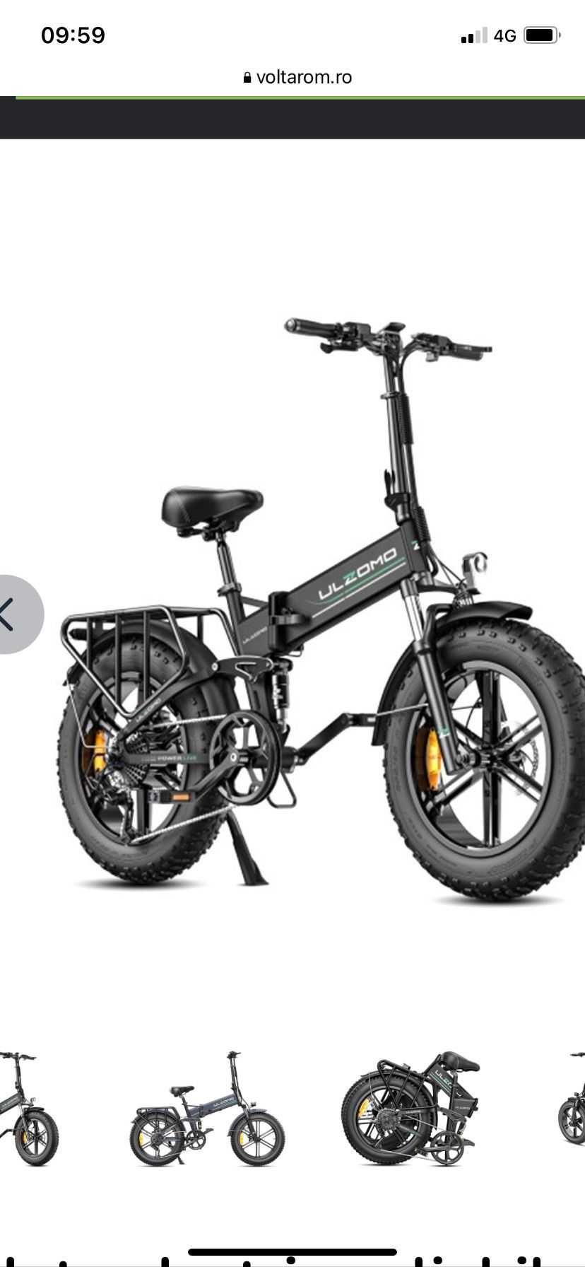 Biciclete electrice de INCHIRIAT / RENT bicycle Bolt Glovo delivery